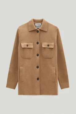 Giacca Overshirt in Lana Merino - Versione Imperfect