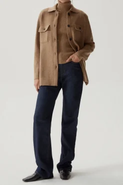 Giacca Overshirt in Lana Merino - Versione Imperfect