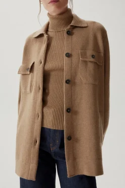 Giacca Overshirt in Lana Merino - Versione Imperfect