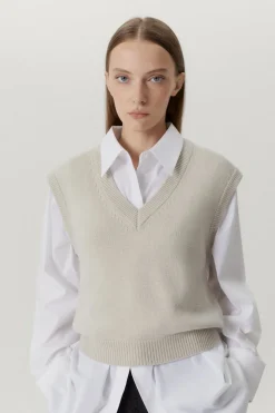 Gilet in lana Merino