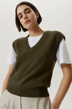 Gilet in lana Merino