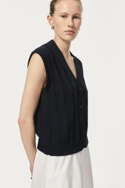 Gilet in Lino Rigenerato