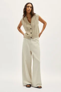 Gilet in Lino Rigenerato