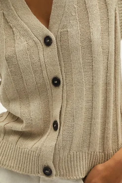 Gilet in Lino Rigenerato