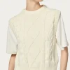 Gilet Tricot Aran in Cotone Organico