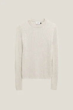 Girocollo a Coste in Lana Merino - Versione Imperfect