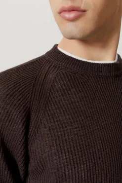 Girocollo in Lino e Cotone