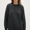 Girocollo oversize in Lana Cardata