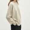 Girocollo oversize in Lana Cardata