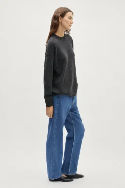 Girocollo oversize in Lana Cardata