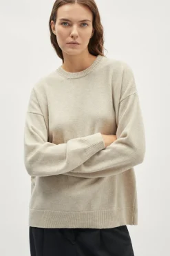 Girocollo oversize in Lana Cardata