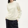 Girocollo Tricot Aran in Cotone Organico