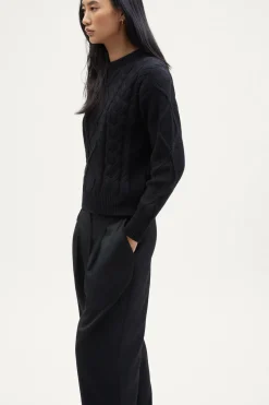 Girocollo Tricot Aran in Cotone Organico