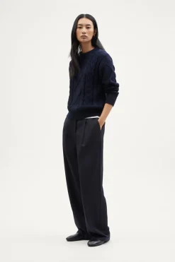 Girocollo Tricot Aran in Cotone Organico