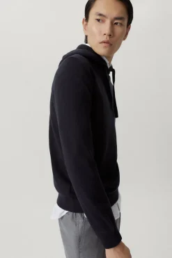 Maglia con Cappuccio in Lana Ultrasoft