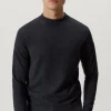 Maglia con Collo Perkins in Lana Ultrasoft