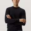 Maglia con Collo Perkins in Lana Ultrasoft