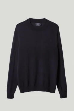 Maglia con Collo Perkins in Lana Ultrasoft