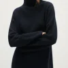 Maglia con spacchi in Lana Cardata