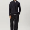 Maglia con Zip in Lana Merino