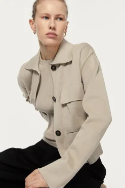 Overshirt in Cotone Organico