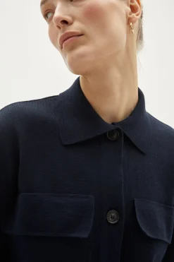 Overshirt in Cotone Organico