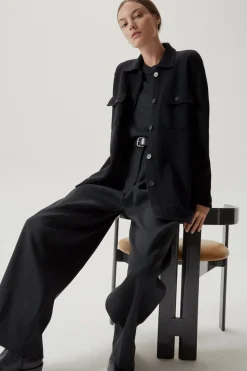 Overshirt in Lana Merino