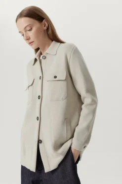Overshirt in Lana Merino
