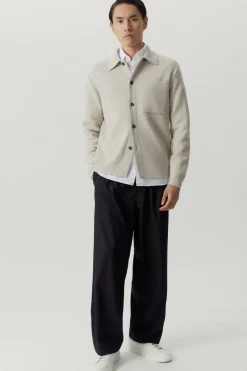 Overshirt in Lana Merino