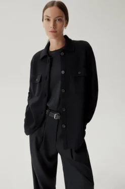 Overshirt in Lana Merino