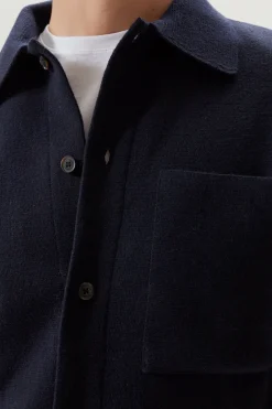 Overshirt in Lana Merino
