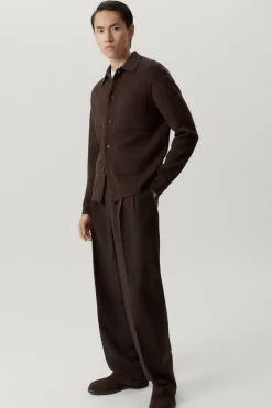 Overshirt in Lana Merino