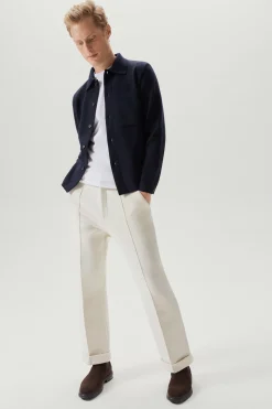 Overshirt in Lana Merino