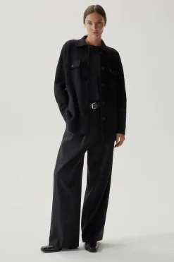 Overshirt in Lana Merino