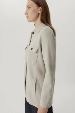 Overshirt in Lana Merino