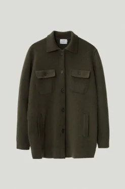 Overshirt in Lana Merino