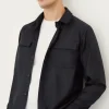 Overshirt Sartoriale in Lana Pettinata