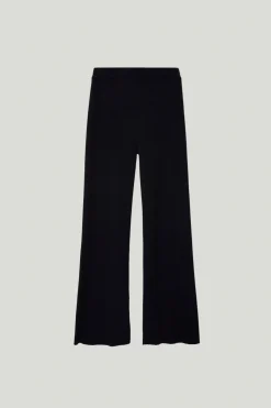 Pantalone a coste in Lana Merino