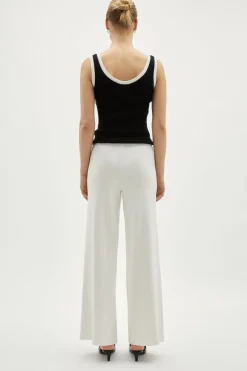Pantalone Palazzo in Cotone Organico