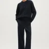 Pantaloni in Lana Cardata