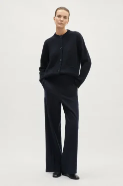 Pantaloni in Lana Cardata