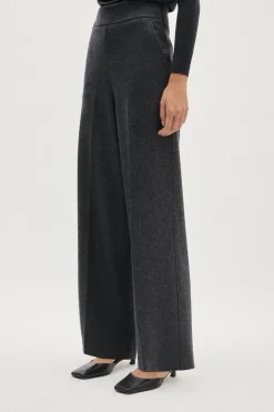 Pantaloni in Lana Cardata
