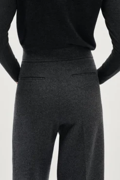 Pantaloni in Lana Cardata