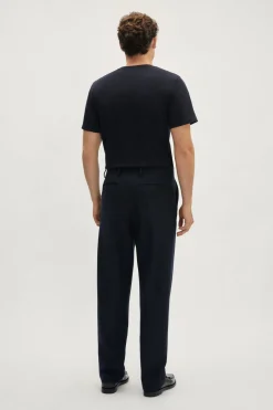 Pantaloni in Lana Cardata