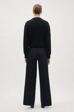 Pantaloni in Lana Cardata