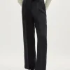 Pantaloni in Twill di Lino