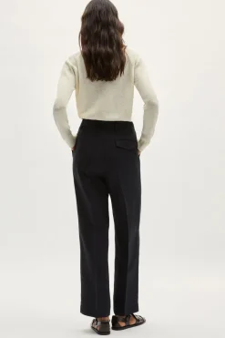 Pantaloni in Twill di Lino