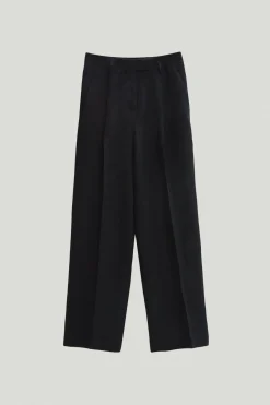 Pantaloni in Twill di Lino