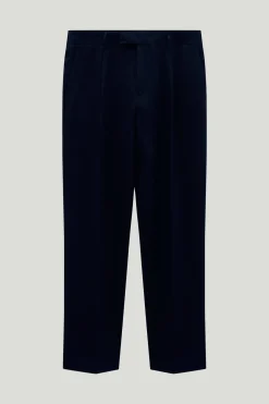Pantaloni in Twill di Lino