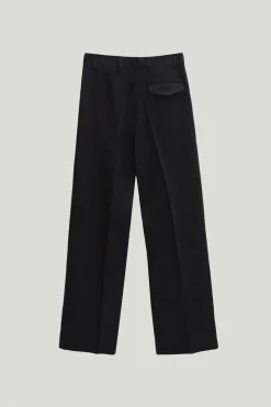Pantaloni in Twill di Lino